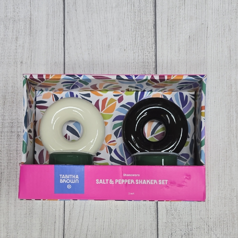 Tabitha Brown Salt & Pepper Shaker Set